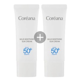 코리아나 [Coreana] [Cosmetics] Mild soothing sun cream 1 FREE / [코리아나] [화장품] 마일드 수딩 선크림 1 FREE