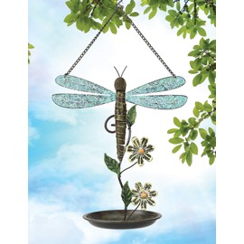 Sunset Vista Designs Dragonfly Birdfeeder, 13-Inch