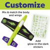 Creativity for Kids Stunt Squadron Glow-in-The-Dark Foam Fliers - Create
