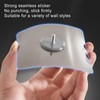 Triangular Shower Shelf Punch Free Rustproof Aluminum Shower Corner Shelf