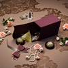 30 PCS Elegant Candy Gift Box Rose Pattern Bow Portable