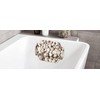 Kleine Wolke Nackenpolster Stepstone, PVC-Schaum, Maße 32x 22 cm, natur