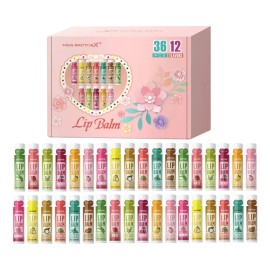 Set De Bálsamos Labiales 36 Unidades/caja, Cuidado Labial Hi