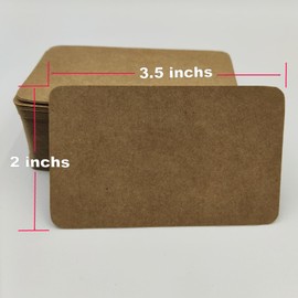 GAAOHAUO - Tarjetas de índice en blanco - 3.5 x 2 pulgadas (9 x 5.2 cm), 200 unidades (2 cajas, 100 cada una), colores vibrantes para estudio, tarjetas flash, negocios, manualidades y cartas de juego