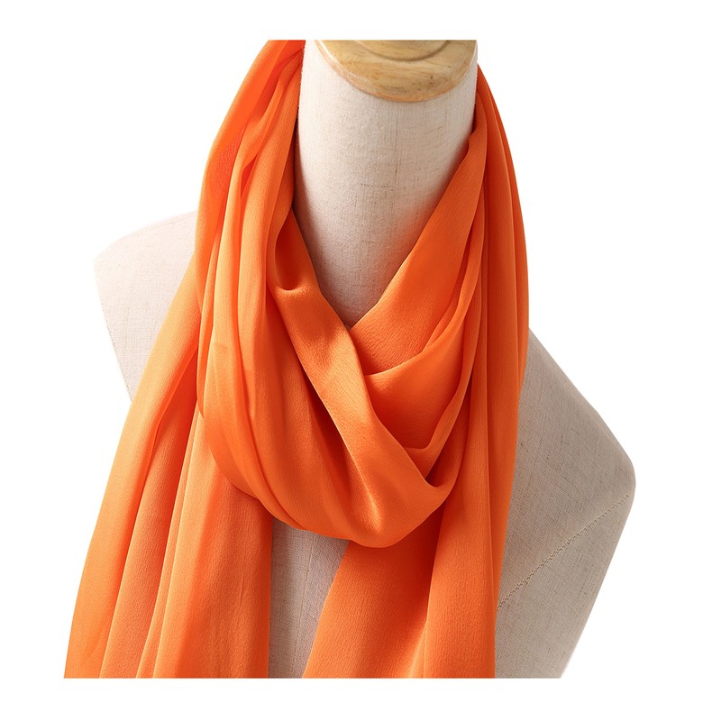 Bellonesc Silk Scarf 100% silk Long Lightweight Sunscreen Shawls for