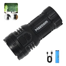 Mazoom E-s79 Lampara Mano Potente 1200lúmenes Tres Modos De Luz Con Gancho Metálico Diseño De Imán De Cola Luz Lateral Cob De Emergencia