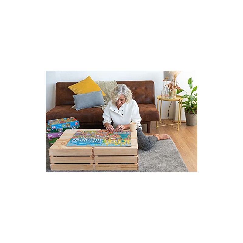 18859 Owls in Moonlight 1000 Pieces Owl Accessories, Multicoloured