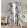 Laura Ashley Belvedere Window Curtains with Rod Pocket, 96-inch Length,