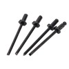 4PCS Aluminum Rosette Rivets High Strength Rustproof Long Lasting Replacement