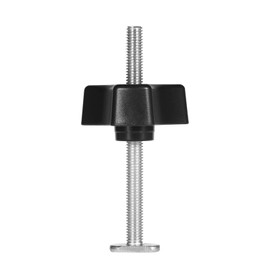 Metal Quick Acting Hold Down Clamp Set Woodworking Tool for T Slot T Track (T-screw + M8 plastic handle)