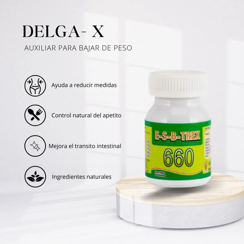 E-s-b-trex660 Suplemento Bajar De Peso Y Adelgazar Naturista