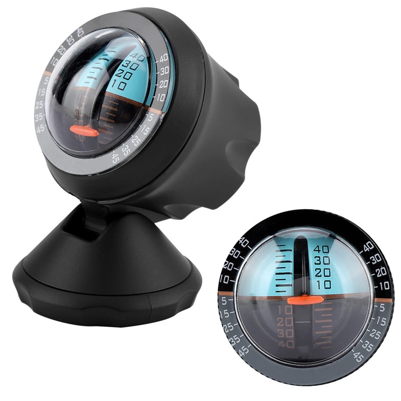 Car Vehicle Inclinometer Tilt Indicator Meter Level Inclinometer Traffic Safety