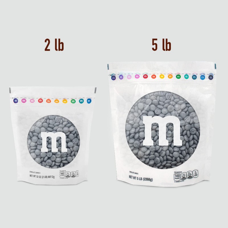 M&M'S 25th Anniversary Milk Chocolate Candy - 2lbs Anniversary Themed