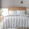 Catherine Lansfield Cove Stripe Reversible Single Duvet Cover Set with