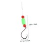 WHAMVOX Fishing Tackle Set 5 High Carbon Steel Hooks Saltwater
