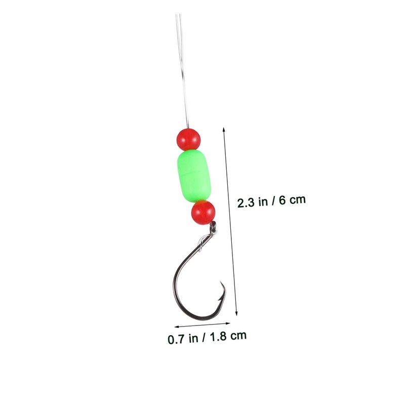 WHAMVOX Fishing Tackle Set 5 High Carbon Steel Hooks Saltwater