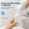 Janety Kit de Viaje con 4 Botellas Recargables Antifugas, Envases