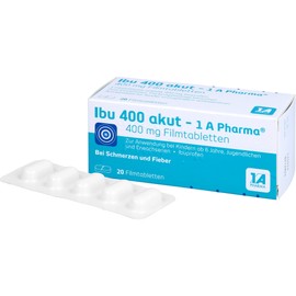 Ibu 400 Acute Film-Coated Tablets. 1 A Pharma