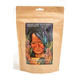 Cacao Love Ceremonial Grade Cacao 450g - Grown by Asháninka family farmers for Peru's first all-indigenous co-op.
