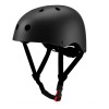 Casco Deportivo Bicicleta Patinaje 58-61cm Ajustable Negro Xl