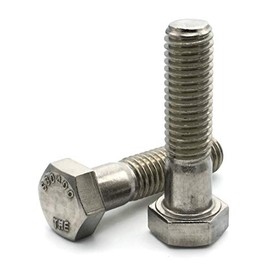 Hex Cap Screws 18-8 Stainless Steel - 3/8-24 x 1-1/2" PT Qty-25