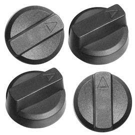 Bidet Seats Replacement Knob Compatible With Luxe Bidet Neo 120 & Neo 185, Knob Accessories for Luxe Bidet Neo 120 & Neo 185, Neo Knob, Non-Electric Bidet Attachment for Toilet Seat, 4 Pcs Black