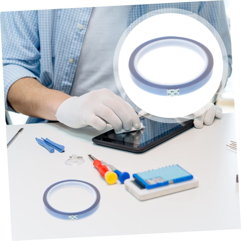 FUNOMOCYA High Resistant Tape 5 Rolls 10mm x 33m Black