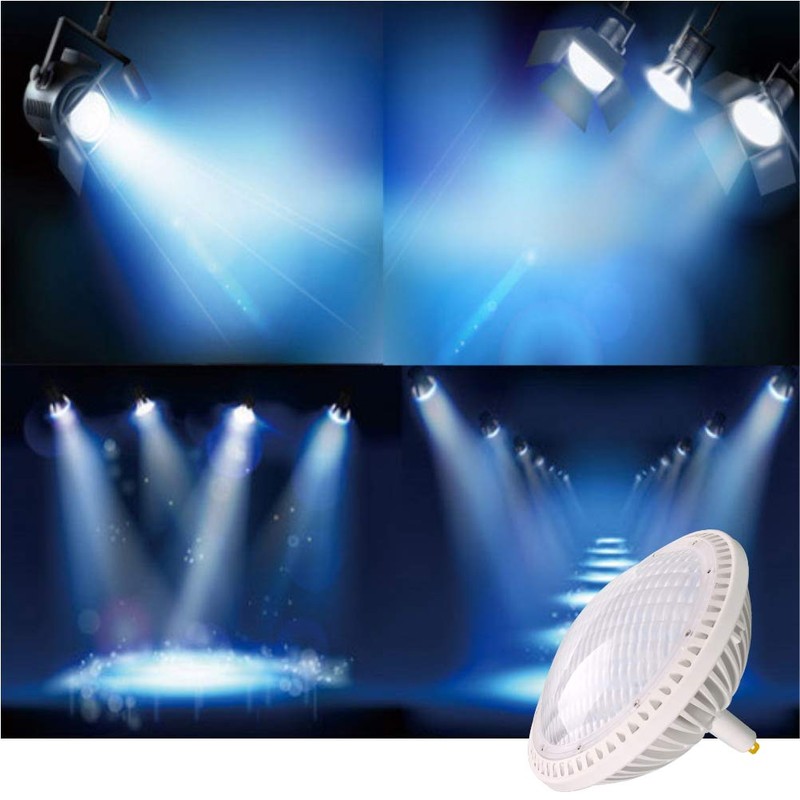 KAPATA Dimmable 40W LED PAR64 120° WFL Daylight 6000K, 4200lm