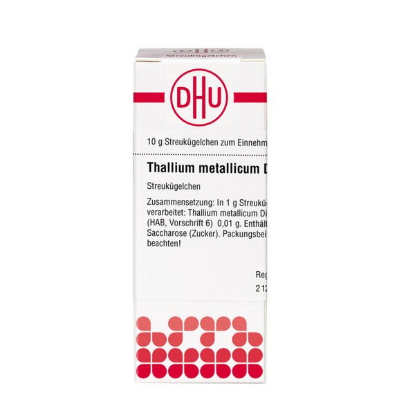 DHU Thallium metallicum D 12 Globuli, 10 g Globuli