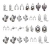 GraceAngie 120 Pieces Western Cowboy Charms for Jewelry Making Antique