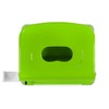Idena 11533 Metal Hole Punch, Stop Rail with Format Display,