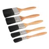 Silverline 427557 Pure Bristle Brushes 5 Piece Set