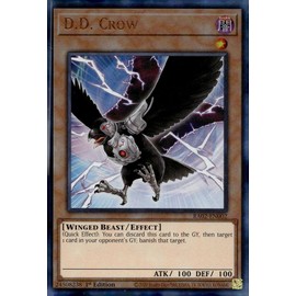 D.D. Crow (PUR) - RA02-EN002 - Prismatic Ultimate Rare - 1st Edition