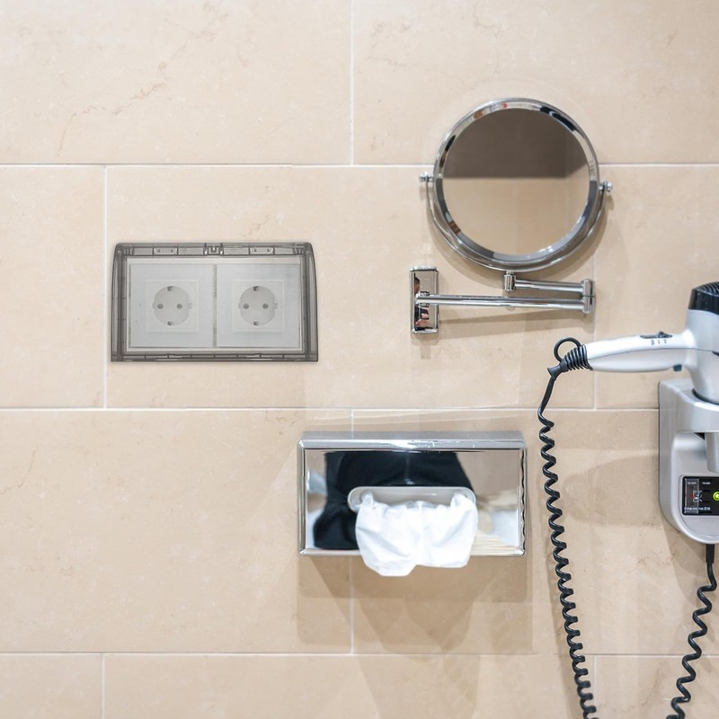 DOITOOL Flip Weatherproof Cover Outlet Cover: 2 Pack Outlet Cover