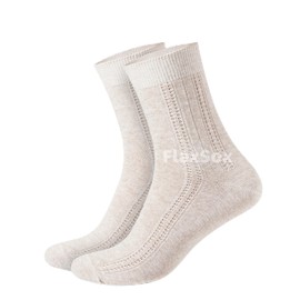 GreenWeave Earthwise - Calcetines de lino ultrafinos y transpirables para hombre, (10-PACK), 11-12