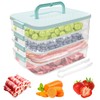 Pletpet Deli Meat Container 4 Layers, Deli Meat Container for