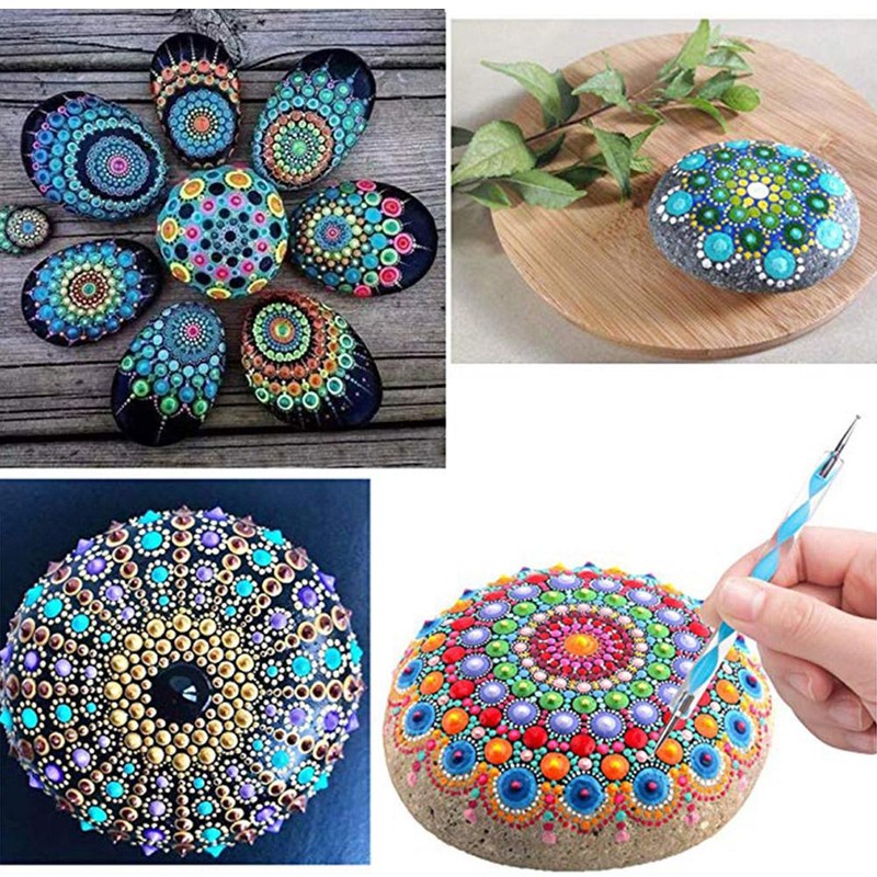 Rock Painting Tools Set DIY Rock Painting Stone Painting Dotting