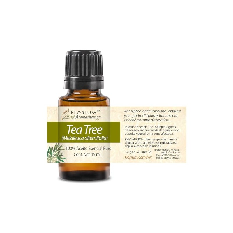 Tea Tree (Arbol de Te) - Aceite Esencial Puro 15