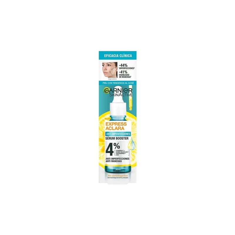 Sérum Garnier Express Aclara Anti-imperfecciones 30 Ml Momento de aplicación