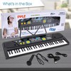 Pyle, Digital Portable 61 Key Piano, Learning Keyboard for Beginners