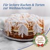 Dr. Oetker Springform Tin, 20 cm Diameter, ‘White Christmas Baking’