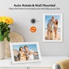 Frameo 10.1" Digital Picture Frame with 32GB Memory White WiFi