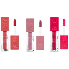 SANIYE LIP GLOSS Labial Líquido espejo brillo y brillante, hidratante larga duración (#06+#07+#09)