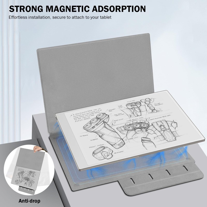 MoKo Case for Remarkable Paper Pro 2024 11.8", Lightweight Ultra-Thin