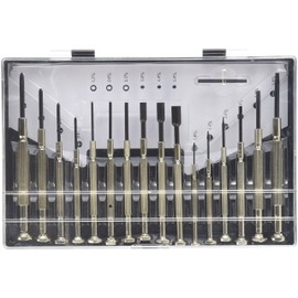 C2G 38014 16 Piece Jeweler Screwdriver Set, TAA Compliant