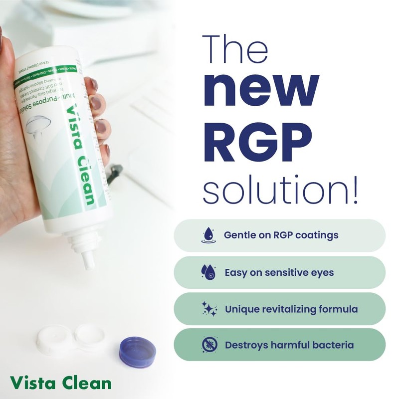 Vista Clean Multi-Purpose Solution for Scleral and Gas Permeable Contact