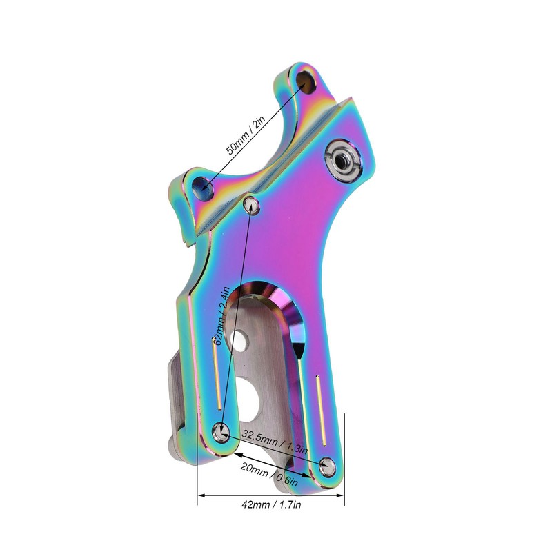 Disc Brake Adapter CNC Integrated Process Aluminum Alloy Fixed Seat