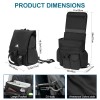 AUTOXBERT Car Front Seat Organizer Backpack Patrol Bag Storage Police
