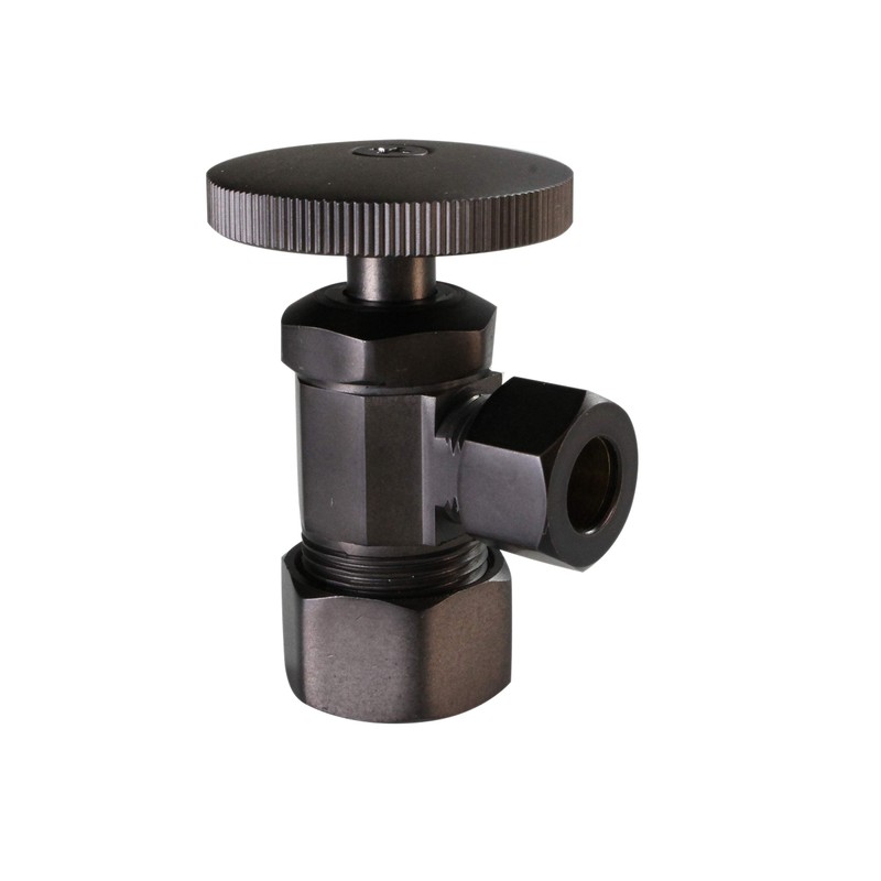 Westbrass Corrugated Supply Kit with Round Handle, 5/8" OD x