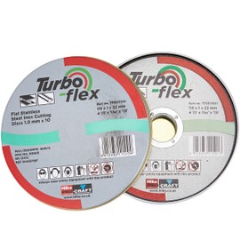 Hilka TFSS11510 115mm Turbo-Flex Stainless Steel Cutting Disc